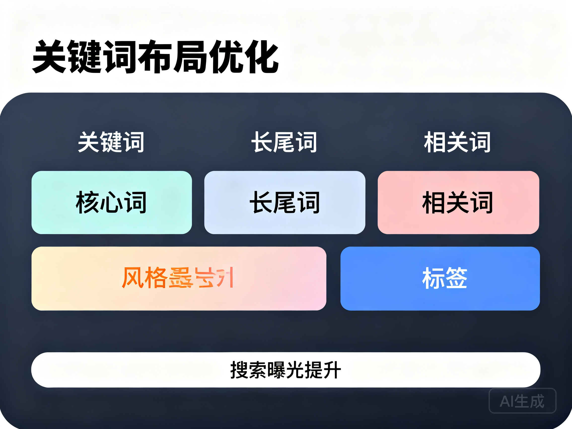 优化页面关键词布局 提升内容搜索曝光效率