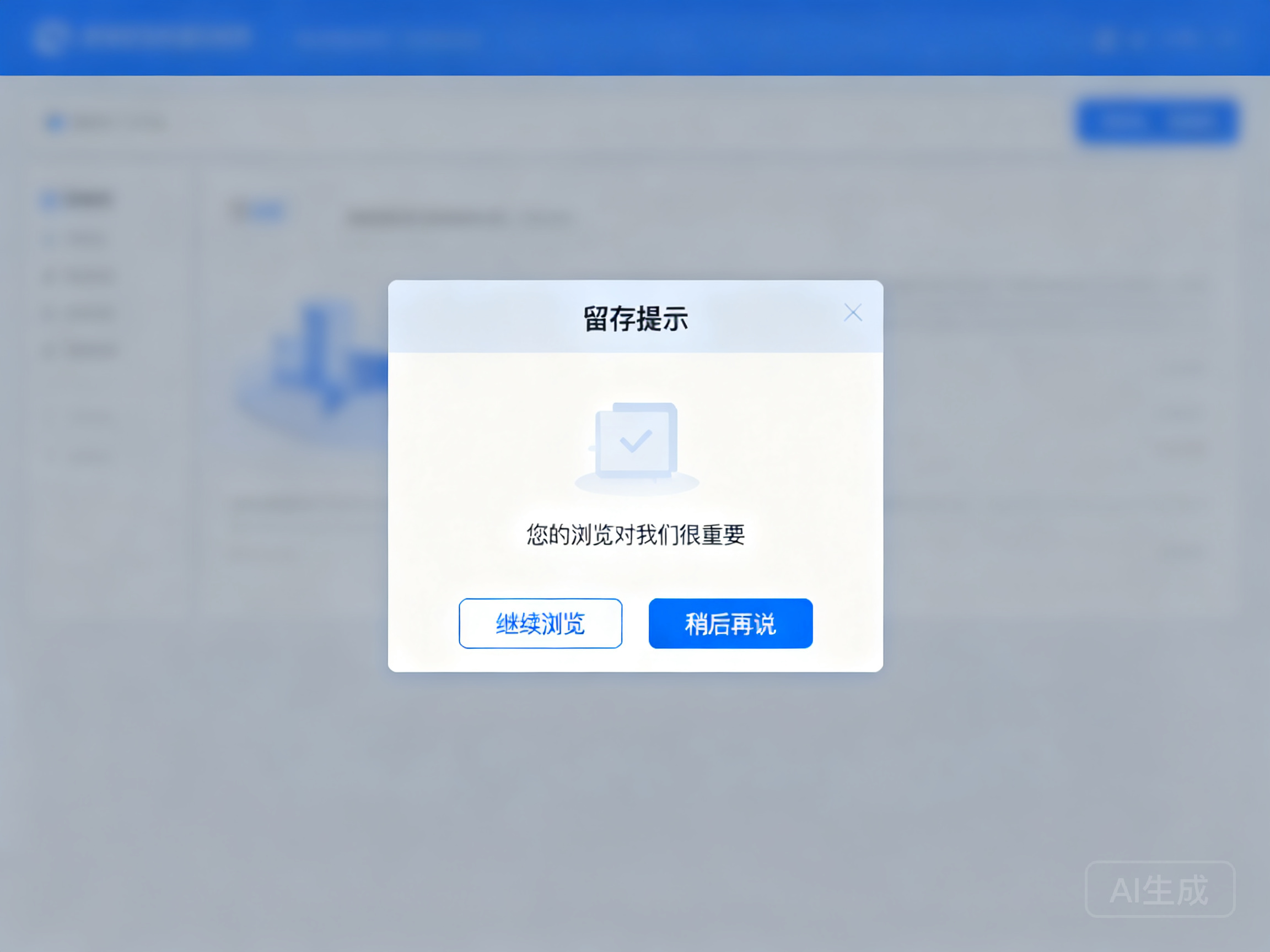 巧用弹窗设计降低网站用户流失率