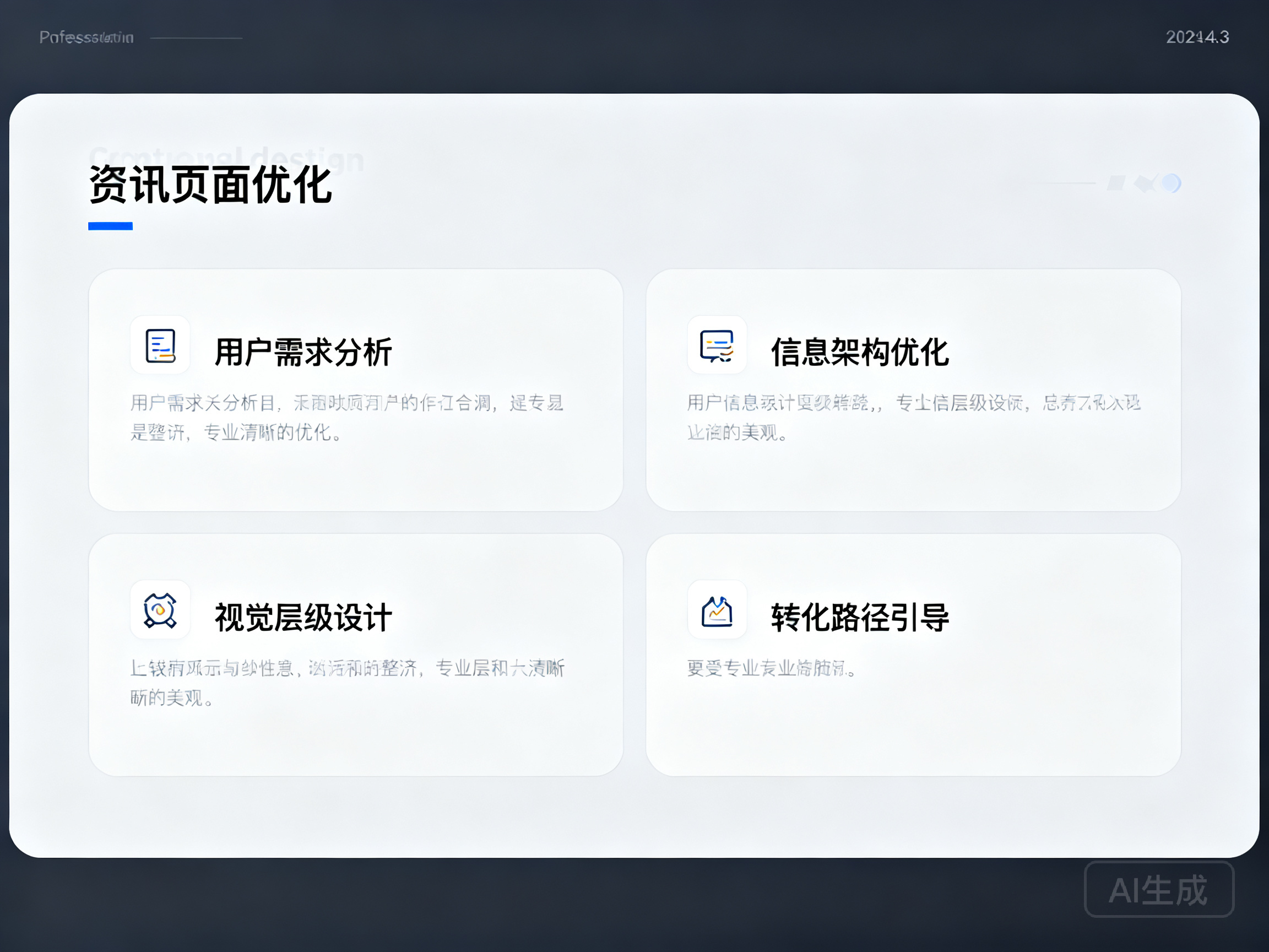 打造高转化资讯页面 从用户需求出发的优化方法