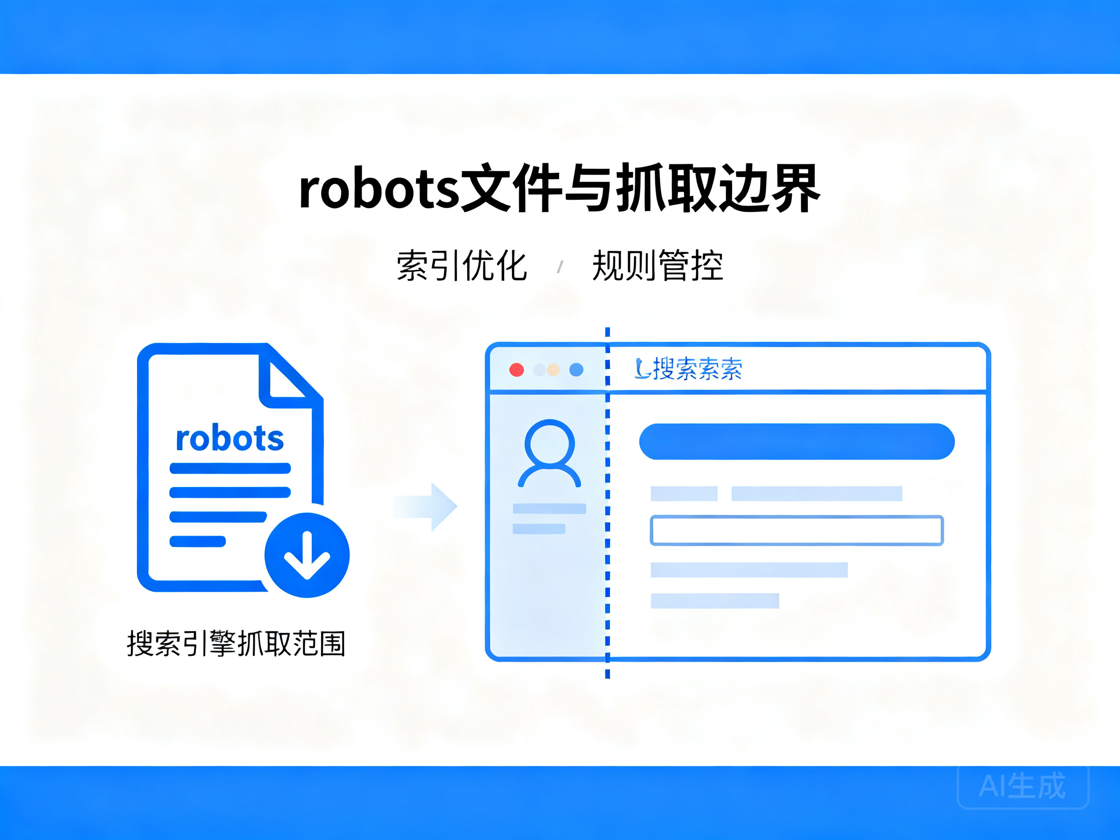 网站索引优化：如何通过robots文件管控搜索引擎抓取边界