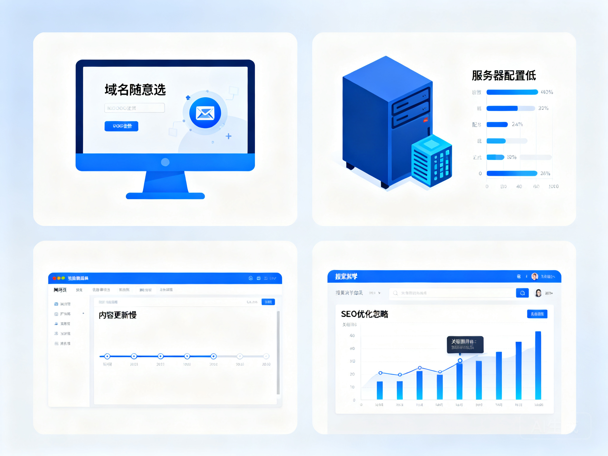 新手搭建企业网站需警惕这些容易踩中的误区