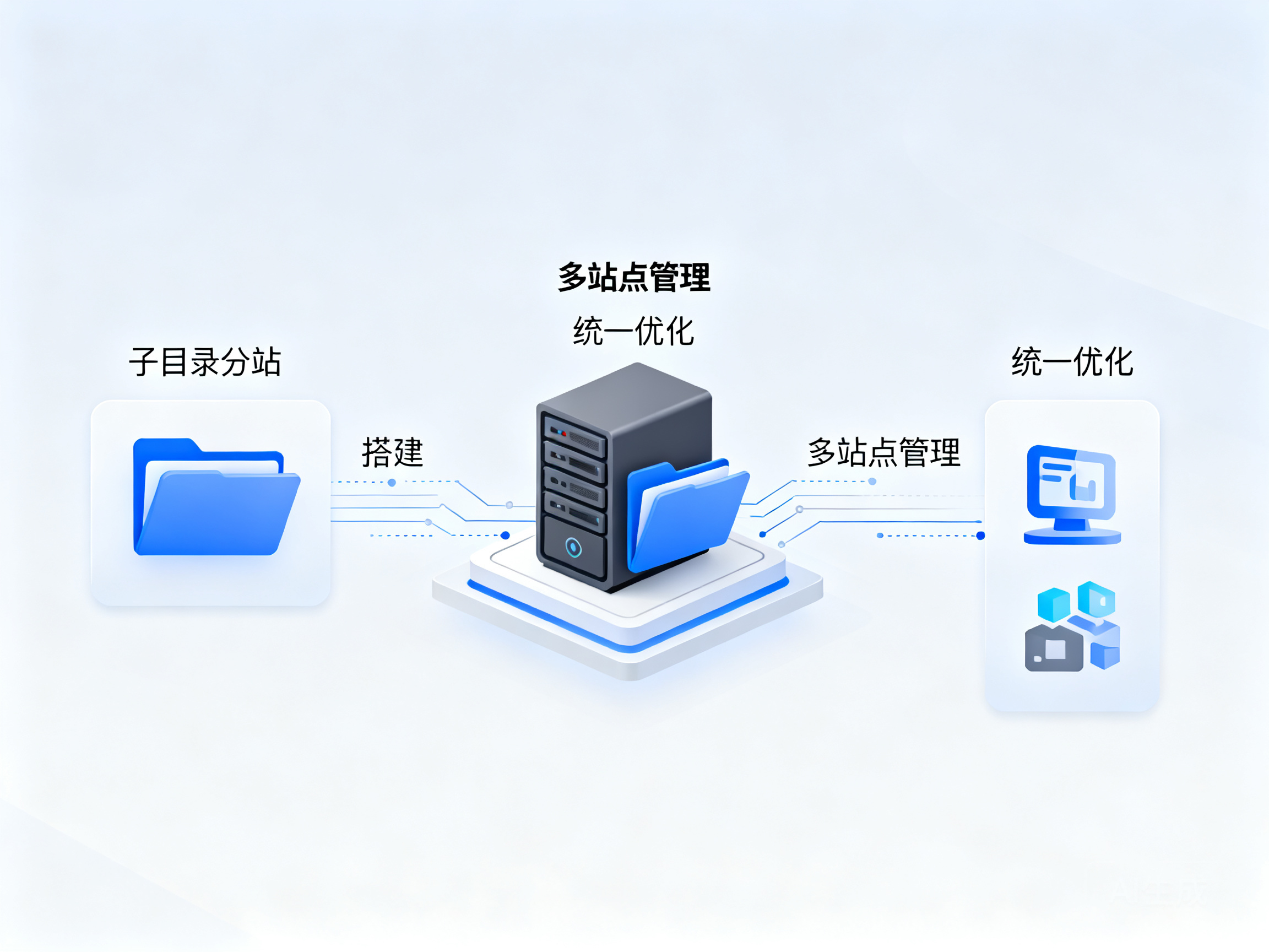 巧用网站子目录搭建专属分站 轻松实现多站点统一管理与优化