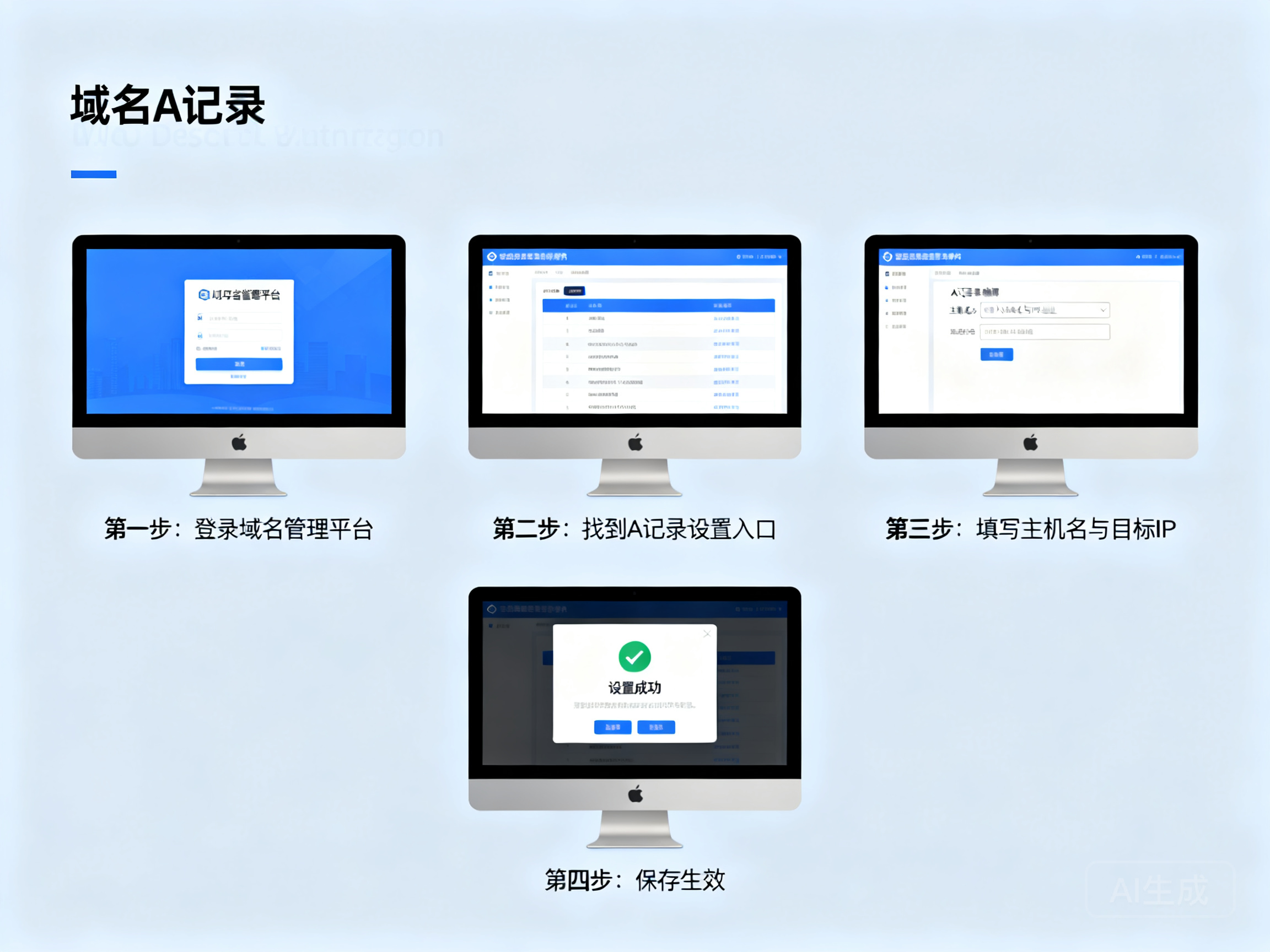 一文搞懂域名A记录怎么设置生效