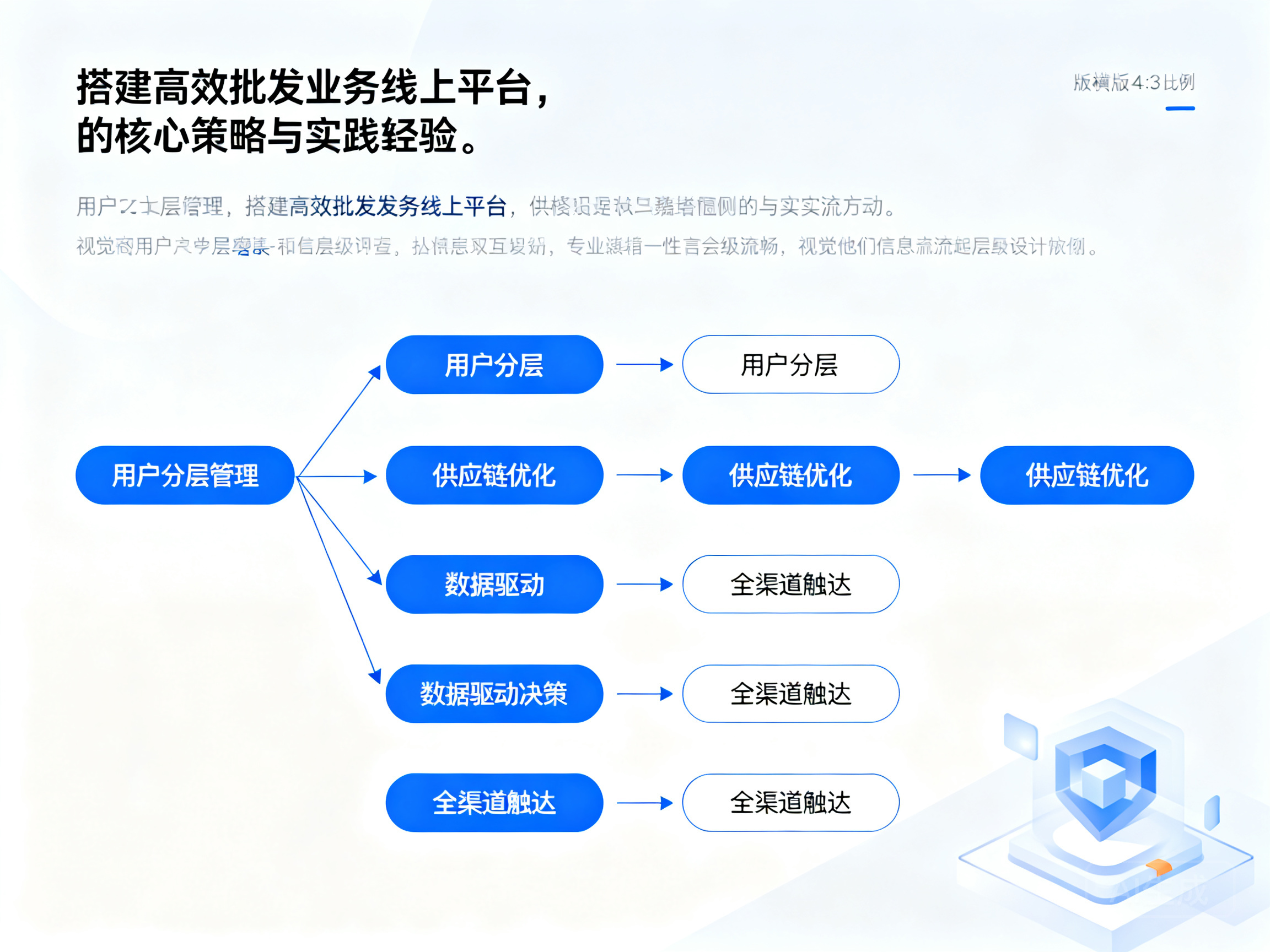 搭建高效批发业务线上平台的核心策略与实践经验