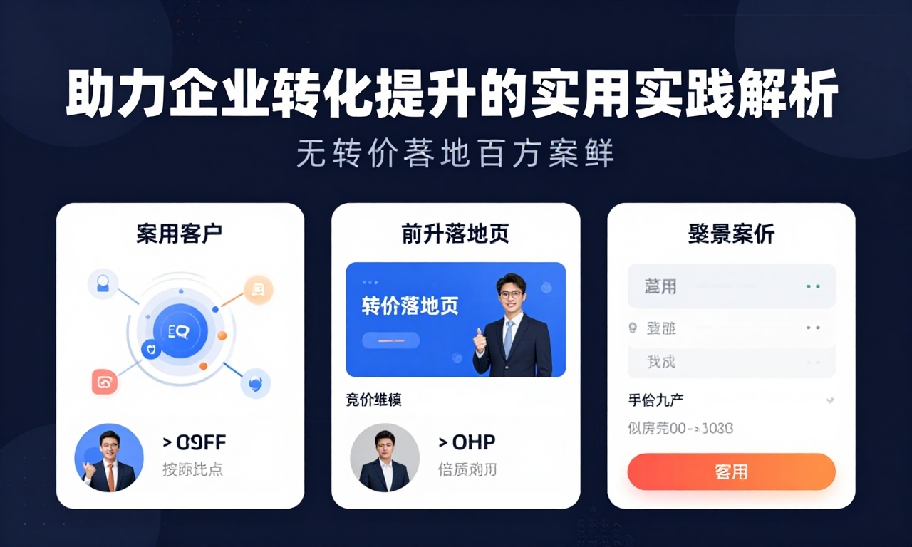 竞价落地页建站案例：助力企业转化提升的实用实践解析