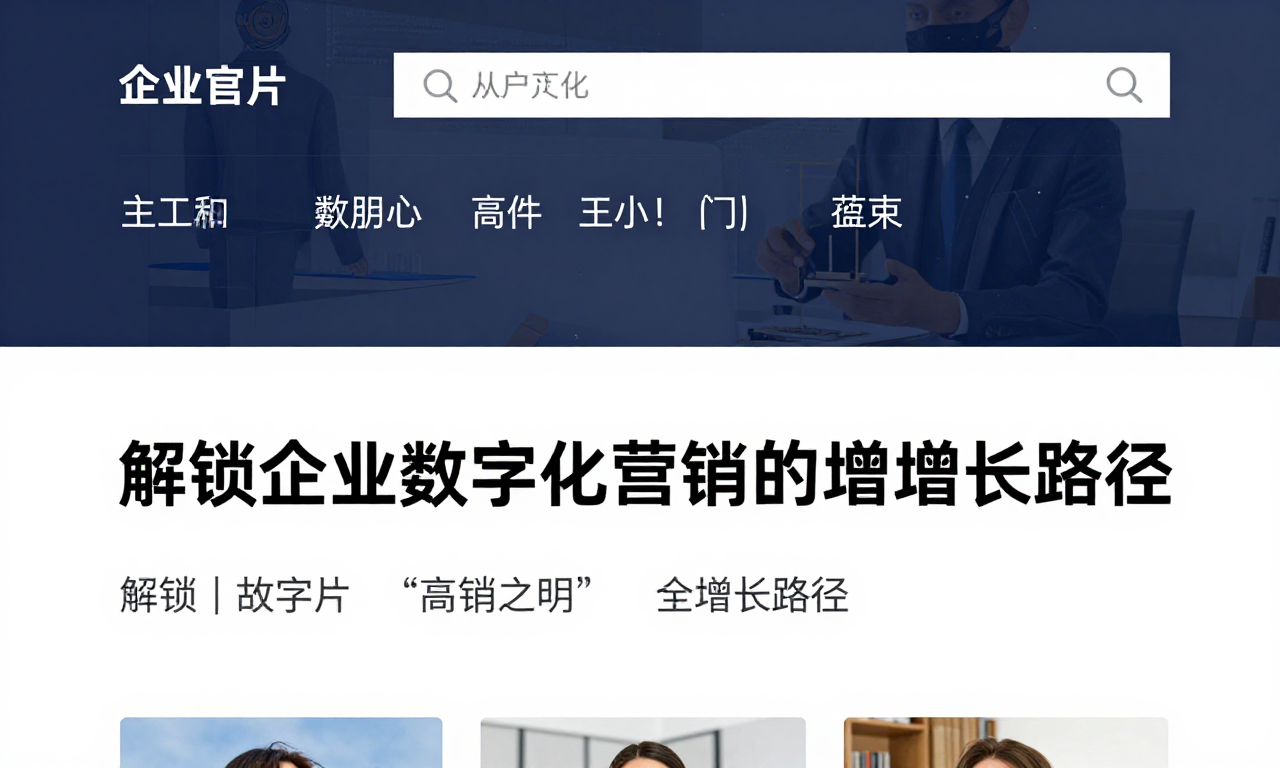 企业官网从名片转为获客载体资讯：解锁企业数字化营销的全新增长路径